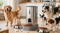 Automatischer Futterspender für mehrere Hunde