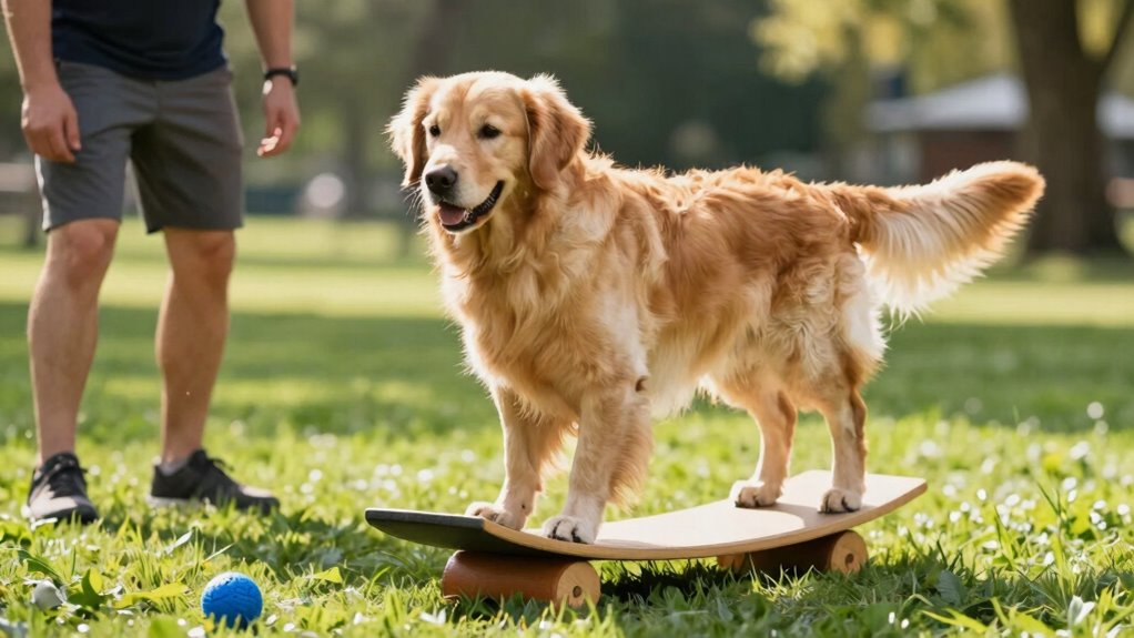 Balance-Training für Hunde