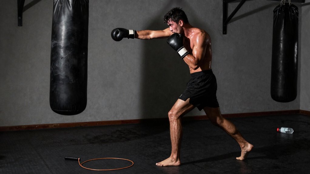 Boxtechniken und Erholung