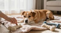 ruhige Aktivitäten für ängstliche Hunde