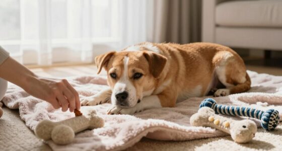 ruhige Aktivitäten für ängstliche Hunde