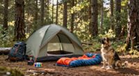 Campingausrüstung für Hunde