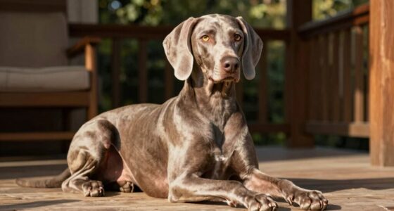 herausfordernder Jagdhund täglich