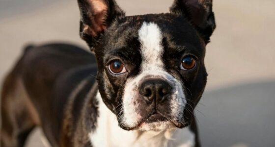 charmanter kompakter Boston Terrier