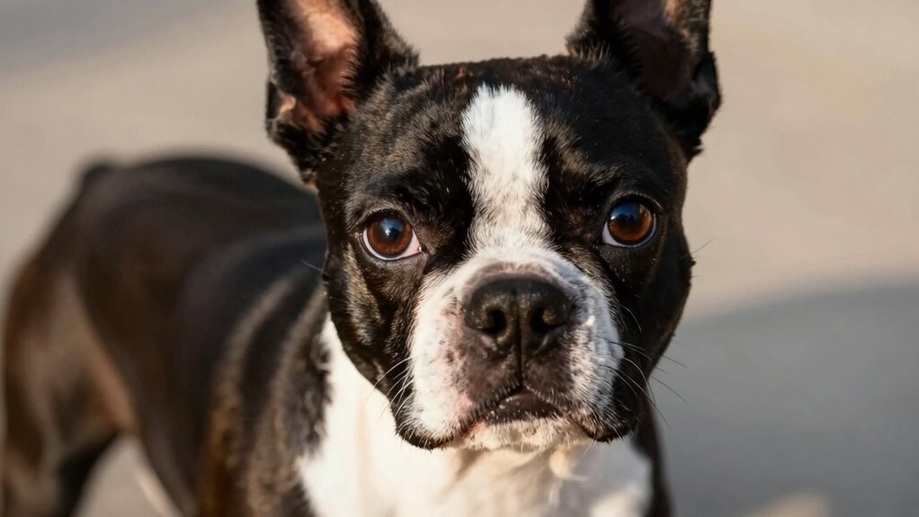 charmanter kompakter Boston Terrier