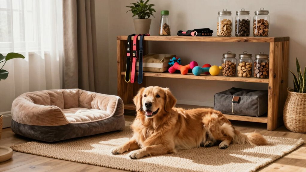 komfortables Zuhause für Hunde