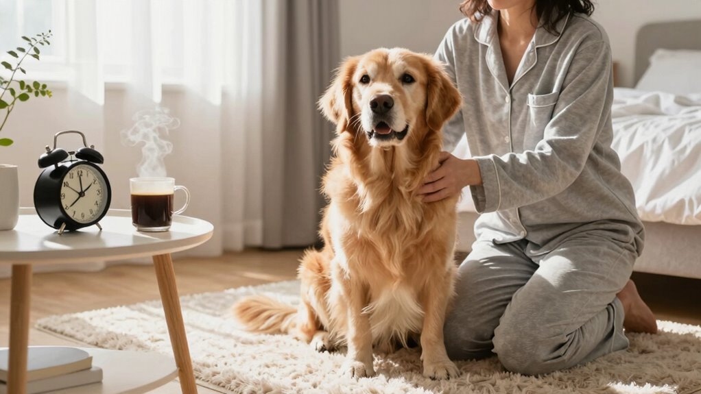 Konsistente Routine für Hunde
