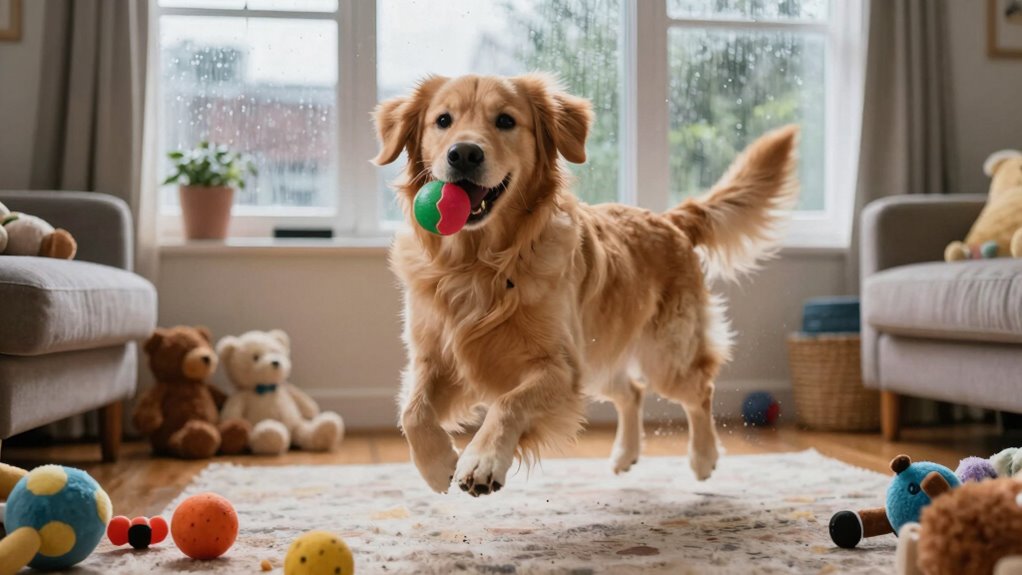 Hundespiele für Regentage