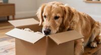 Hund schickt es in seine Box