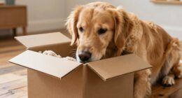 Hund schickt es in seine Box