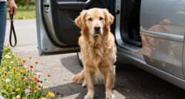 Hunde zögern zu springen