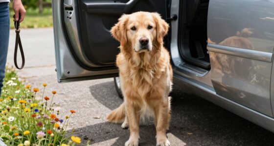Hunde zögern zu springen