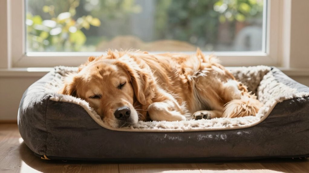 Hunde bevorzugen erhöhte Ruheplätze