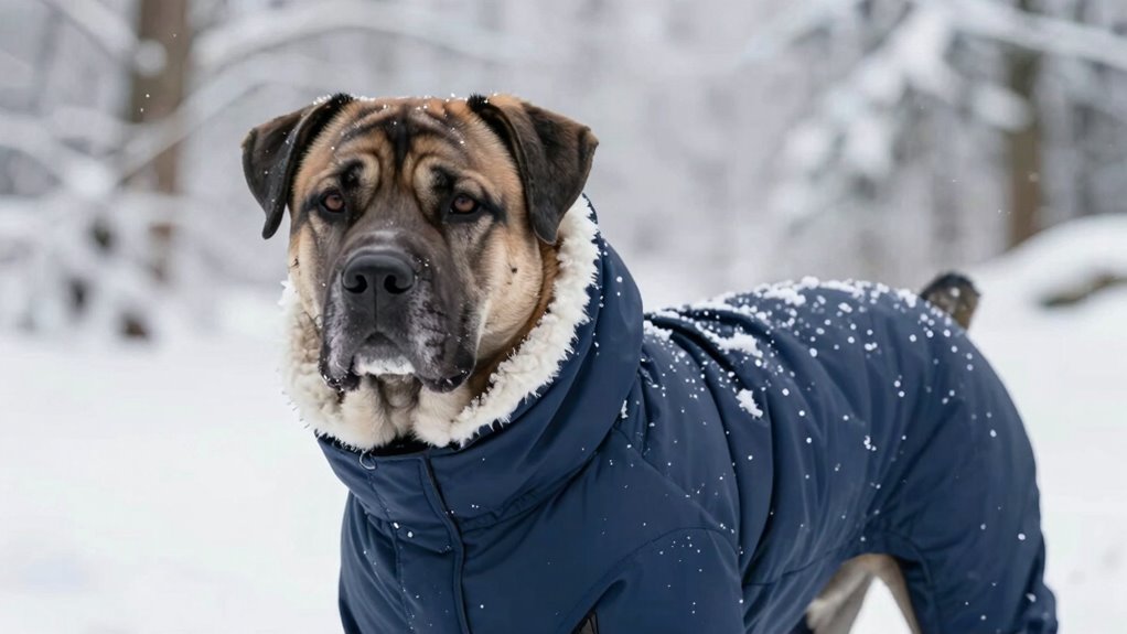robuste Winter-Hundemantel