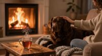 Abend-Hund-Bettgeh-Routine