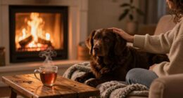 Abend-Hund-Bettgeh-Routine