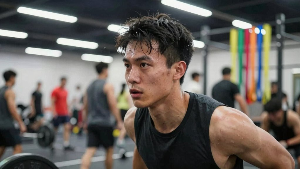 fokussiertes Training trotz Ablenkungen