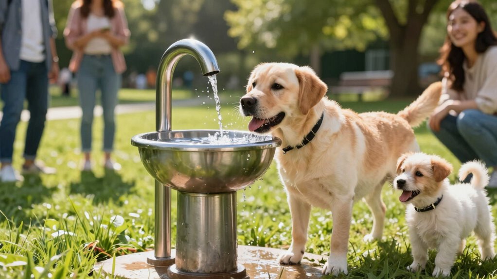 gesunde Flüssigkeitszufuhr für Hunde