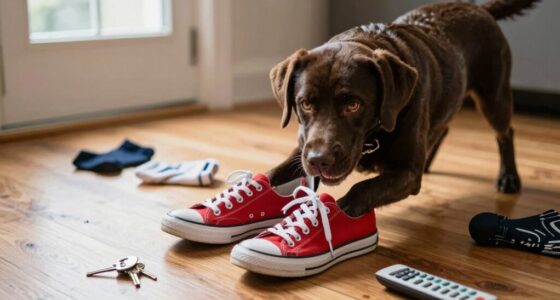 Pferd stiehlt Schuhe und Gegenstände