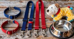 Haltbare Hundezubehörteile identifizieren