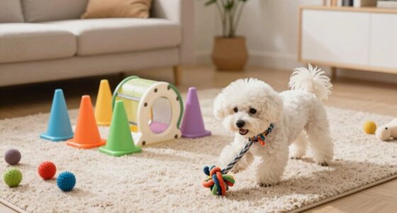 Indoor-Spiele für kleine Hunde