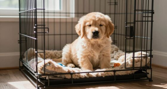 Ist das Welpen- oder Hundekäfig-Training human?