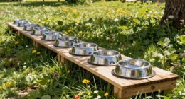 große Hundefütterstationen