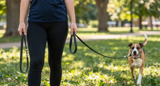 Leinenlänge für das Training