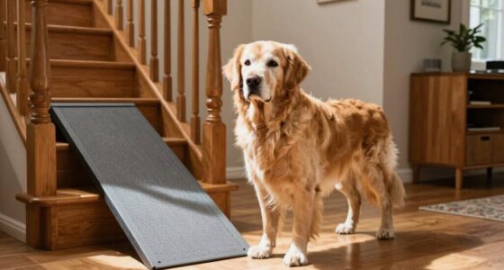 Älterer Hund braucht Hilfe