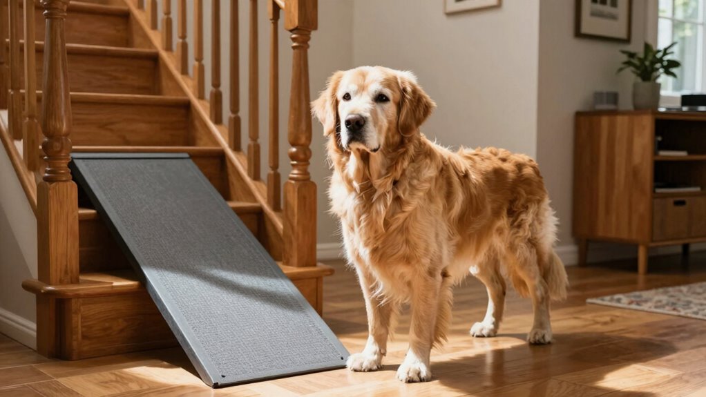 Älterer Hund braucht Hilfe