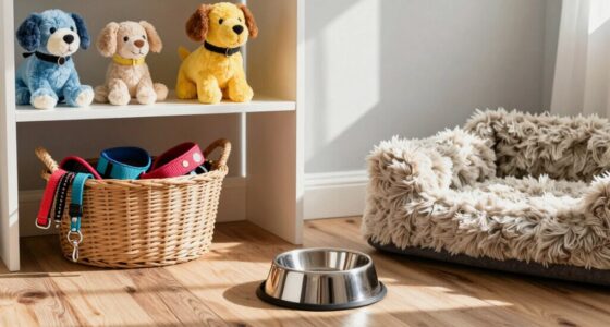 organisiere Hundezubehör effizient