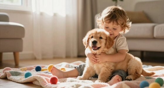 Spiel mit Welpen altersgerechte Aktivitäten