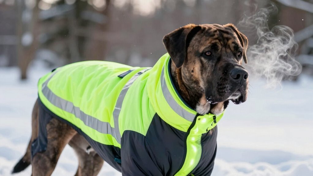 Reflektierende Hundebekleidung für Sicherheit