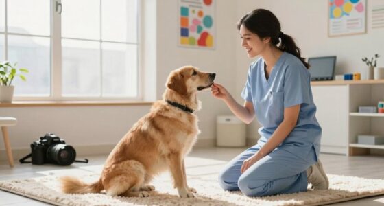 Entspannter tierärztlicher Ausbildungsprozess