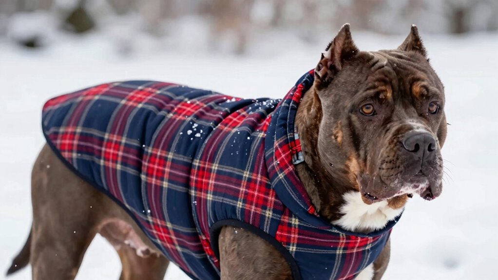 Wendender britischer Hundemantel