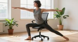 Sitzende Bewegungsübungen Training