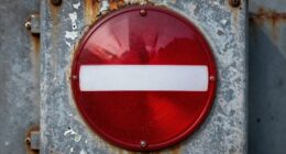 Stoppsignal für tägliche Gefahren