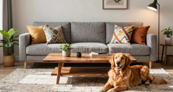 stilvolles und praktisches Wohnzimmer