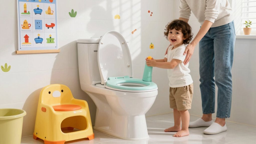 Toiletten-Training und Hygiene