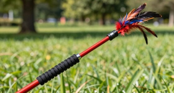 Top-heavy Hundespielzeug-Stangen