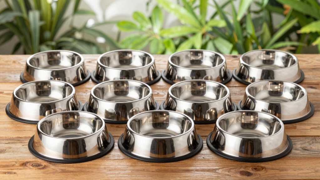 Top Premium Edelstahl-Hunde Näpfe