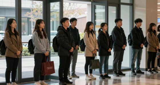 Warten an den Türen üben