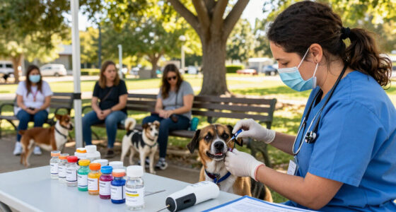 Orange County Animal Services Vaccinates, Microchips 500 Dogs At Barnett Park