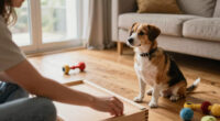 Rescued Dog Eve Helps Turn A House Into A Home