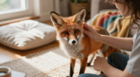 Apollo Is A One-eared Tripod Fox From Save-A-Fox, And He Is The Happiest Little Goober!