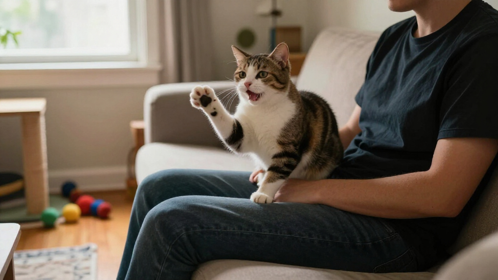 Cat Tyrant Says, "Mewww"