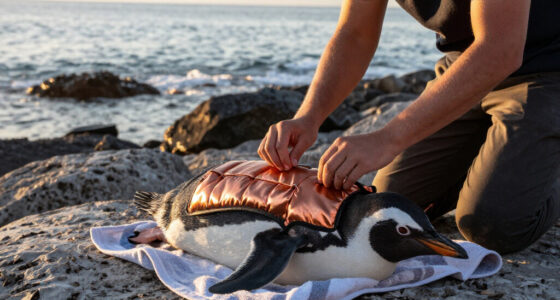 Copper Lined Vest To Help Penguins With Recovery