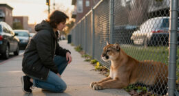 Mountain Lion Captured After Roaming San Francisco Streets - NBC News