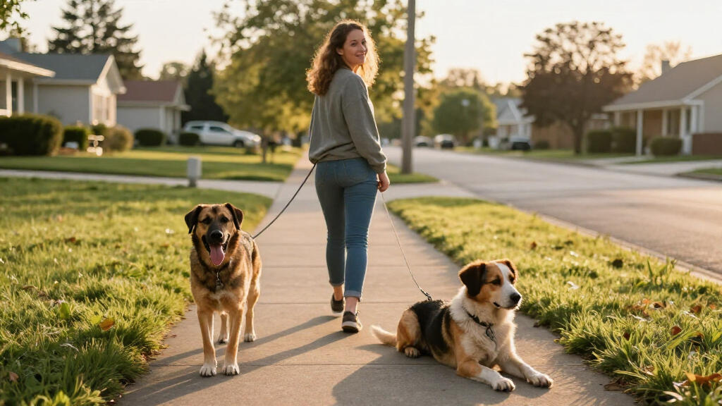 Pet Sitter Thinks Two Dogs Are Exhausted Until She Turns To Head Home